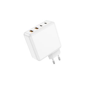 High quality 100W Four-Port GaN Wall Charger with 2 USB-C (100W, 18W) & 2 USB-A