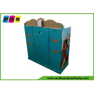 Half Pallet POP Retail Cardboard Displays , Full Printing Floor Display Stands