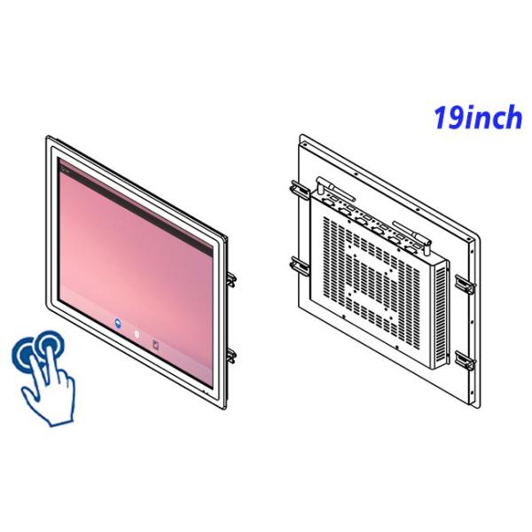 19-Inch Integrated Android Touch Display for Access Control and Diagnostics Tools