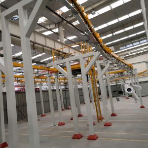 PLC Automated Powder Coating Line ABD