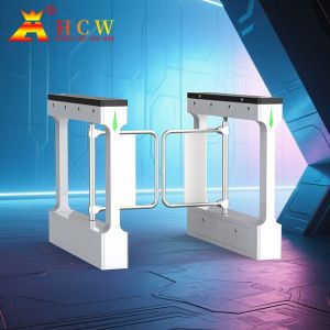 Pedestrian Swing Gate with Custom Color via Electrostatic Spraying