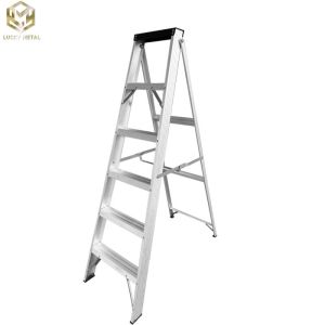 Two Sided Step Ladder Foldable Aluminium Step Ladder Platform