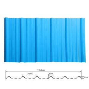 Eco-Friendly UPVC Corrugated Roofing Sheets in Various Colors and Sizes 900mm