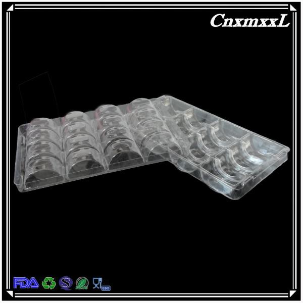 Customize design OEM macarons cakes chocolates plastic blister thermoforming vacuum clamshell packaging