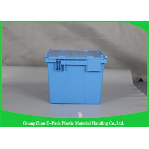 Standard Plastic Attached Lid Containers Foldable Large Distribution For