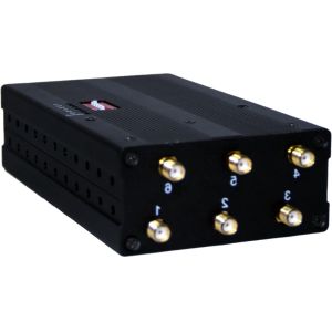 3G Portable Cell Phone Jammer , 4G LET Wmax Jammer / Blocker With 6 Antenna