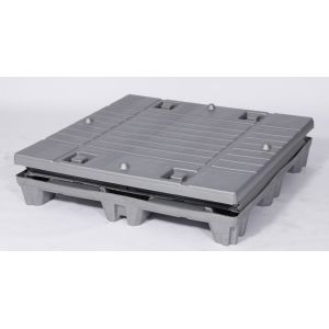 automotive packaging design Customized PP Solid Foldable Plastic Pallet Box car