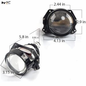 China Enhance Your Car's Look with 3.0-inch Dual LED Projection Lens and White LED Angel Eye on sale