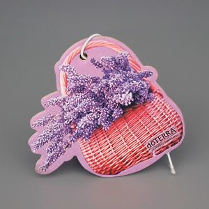 Lavender Fragrance Custom Hanging Paper Air Freshener For Home