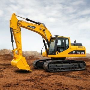 Digging Trenches Crawler Hydraulic Excavator High Efficiency 47 Ton XE470D