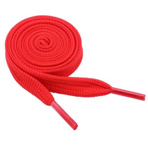 High Quality Custom Tubular Printed Polyester Shoelaces RPET material sneaker