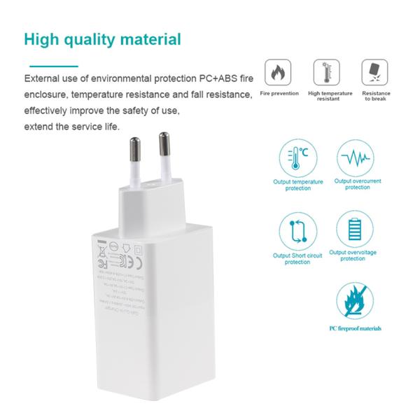 65W GaN PD USB-C Fast Charger for Laptop and Phone