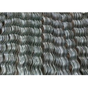 Electro Galvanized 5 Foot Garden Chain Link Fence Mesh 2.8mm Dia