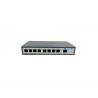 10/100/1000M Power Over Ethernet POE Switch , Fanless Gigabit POE Switch for sale
