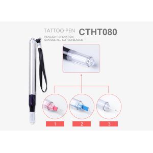 New Design Semi Permanent Makeup Microblading Manual Pen With Light , A