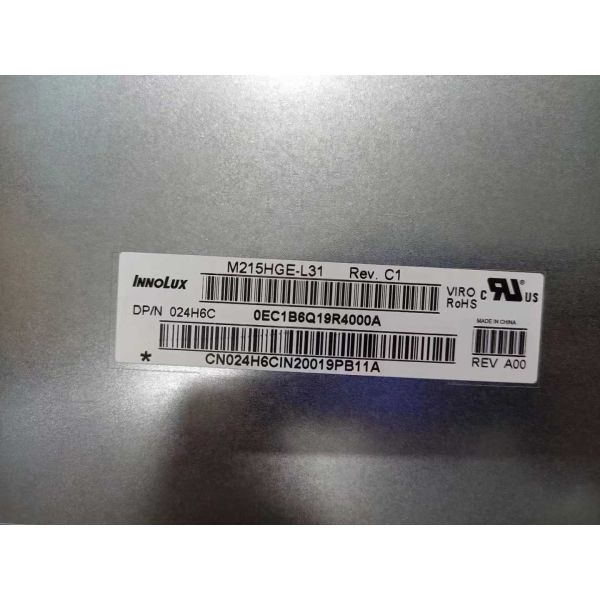 innolux PC lcd model 21.5Inch M215HGE-L31 1080x1920Pixels FHD 102PPI Desktop pc lcd 30pin
