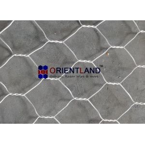 Double Twisted Hexagonal Shape Gabion Wall Baskets 100×120mm