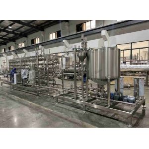 Steam Sterilization Fruit Juice Pasteurizer 2T/H 3T/H SUS316