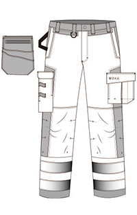 IEC61482 Fireproof Work Pants