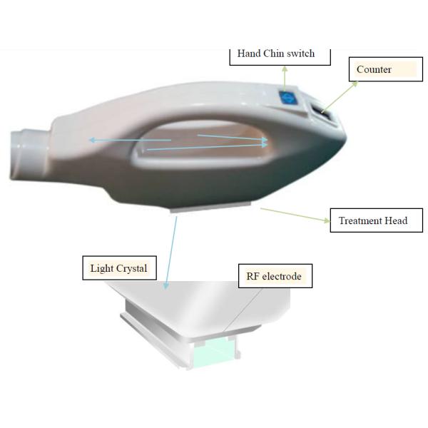 Multi Function E Light RF Hair Removal Machine , Skin Care IPL RF Beauty Equipment
