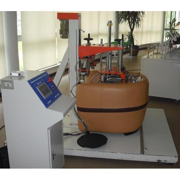 BIFMA x5.1 , X5.4 Furniture Testing Equipment Sofa Durability Tester With PLC