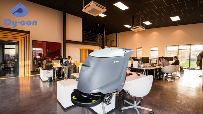 Dycon FS45 Walk-Behind Floor Scrubber 40L Solution Tank 45L Recovery Tank