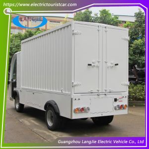 China Iron Container Electric Luggage Cart  ACmotor Small Cargo Vans With 2 Seats  For Hotel on sale