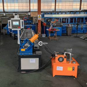 Steel Profile C Stud / Drywall Channel Making Roll Forming Machine PLC Control