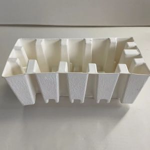 Logistics Moulded Pulp Packaging Tray Good Protective Biodegradable