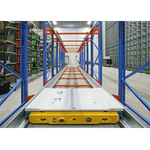 Powder Coated Radio Shuttle Racking Corrosion Protection Q235 Steel Customized