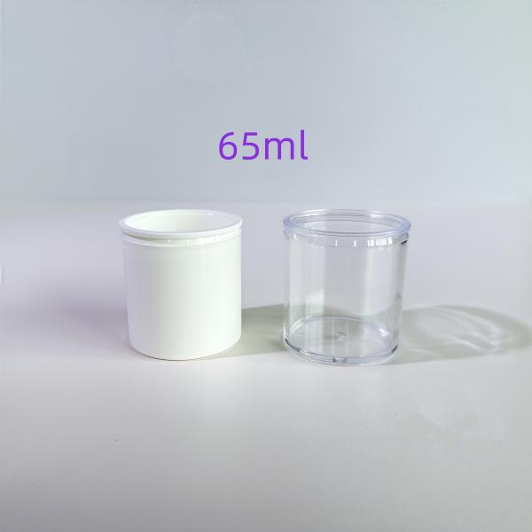 65ml PP/PS Plastic Cup with Aluminum Foil Lid for Food Packaging