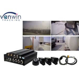 4G Wireless GPS fleet monitoring HDD Mobile DVR