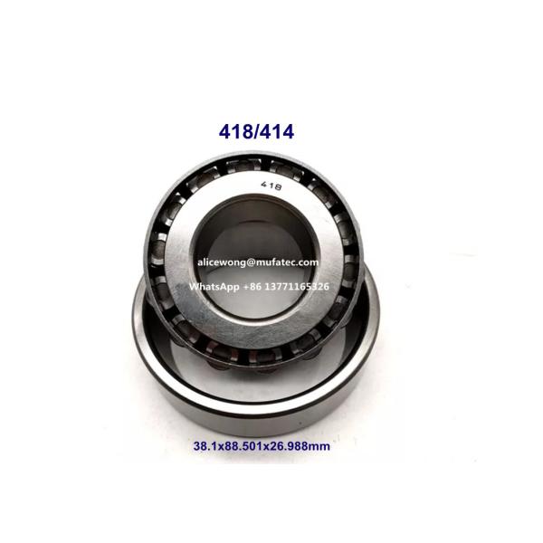 4T-418/414 418/414 automotive differential bearings tapered roller bearings 38.1x88.501x26.988mm