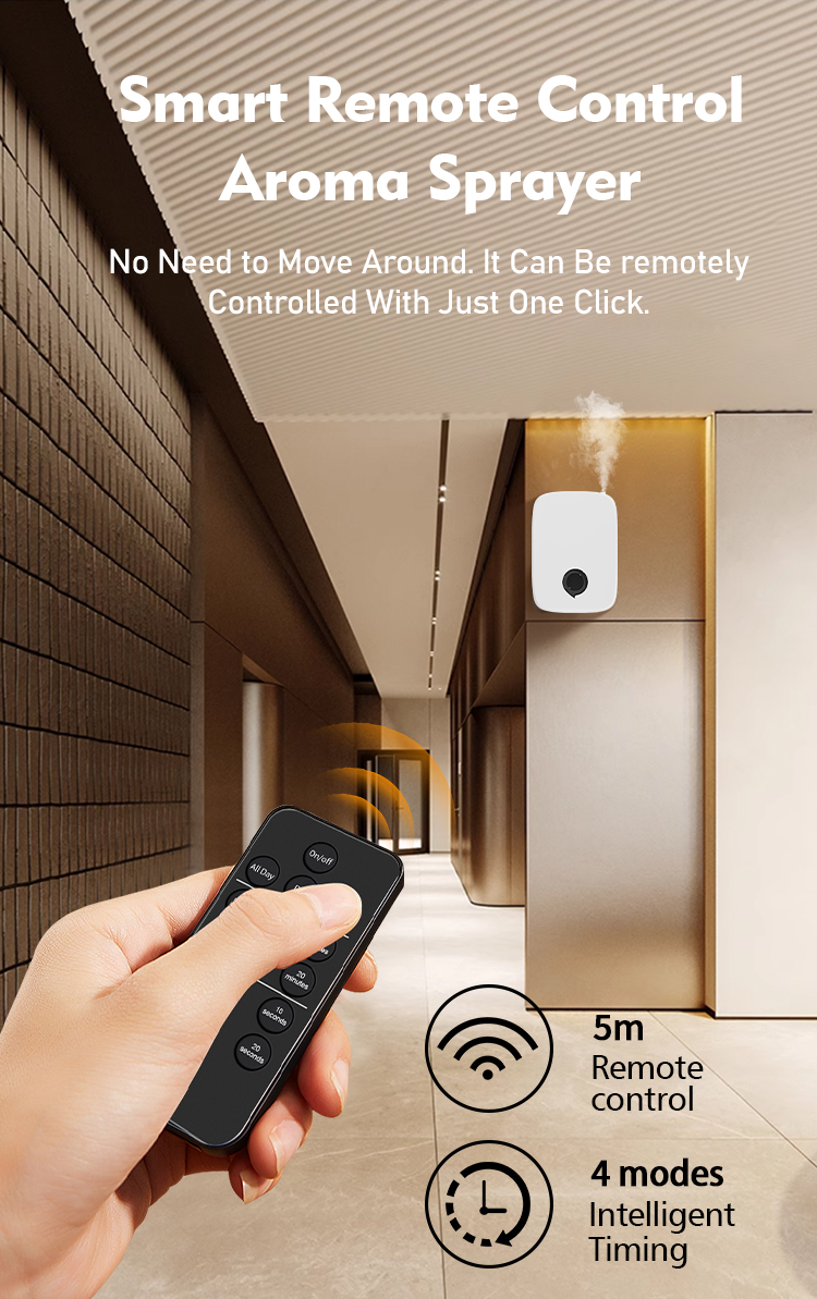 Wall Mounted Ultrasonic Aromatherapy Diffuser Model for Commercial Use