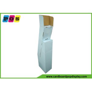 POP Floor Cardboard Shelving Displays With Base For Children Books Promotion