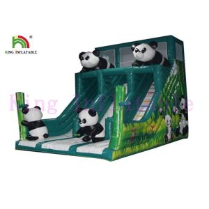 Fire Retardant Inflatable Dry Slide Durable Single Lane Slide For Kids