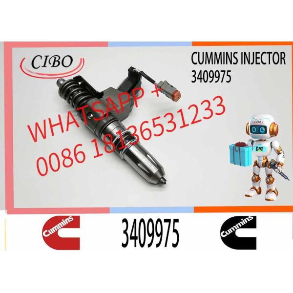 hinery Engine parts common rail fuel injector 3411760 3081315F 3409975 for Cummins N14