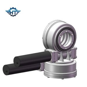 Low Speed Double Axis Slew Drive With IP66 Protection For Solar Panel Trackers