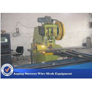 Wholesale Blue / Green Colors Perforated Metal Machine For Wind / Dust Protection Screen from china suppliers