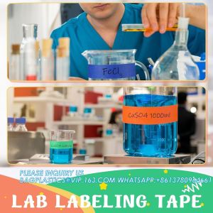 Lab Labeling Tape Variety Pack 500 Inch Long X 3/4 Inch Width Laboratory