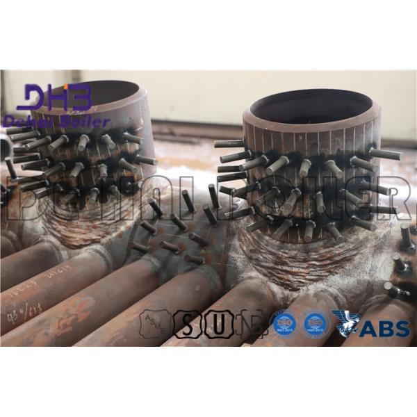 Quality Pipe Fittings Boiler Manifold Headers Natural Circulation Hot Water Output for sale