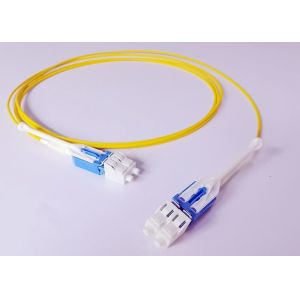 Uniboot Duplex SM 2.0mm Fiber Optic Patch Cord Rugged With Push Pull Tab