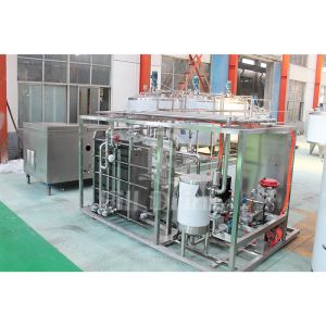 130deg 2T Plates Sterilizer UHT Sterilization Machine SUS304