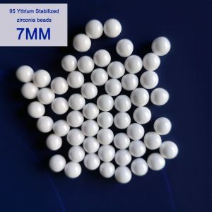 95 YTZP Yttrium Stabilized Zirconia Grinding Media 7mm Density 6.0g/Cm3