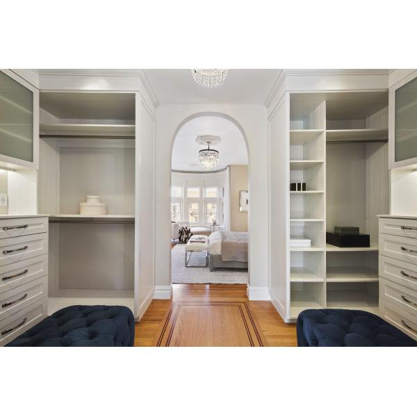 Customized MR HDF Board Wardrobe for Professional Cloakroom in Contemporary Style