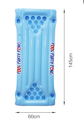 Swimming Pool Party Pvc Large Inflatable Pool Float Custom Plastic Tray Beer