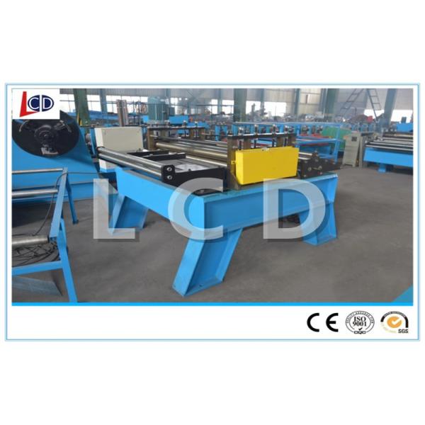 C Purlin Automatic Roll Forming Machine , Cable Tray Production Line 40Cr Shaft