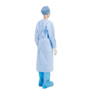 Sterile Disposable Surgical Gown AAMI Level 4 Full Back Type