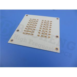 High Frequency RO4350B Matt Black RF PCB Board Eco Friendly
