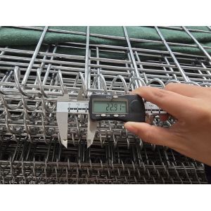 Heavy Galvanized Coated Wire Mesh Gabion Bastions Defensive Barrier System